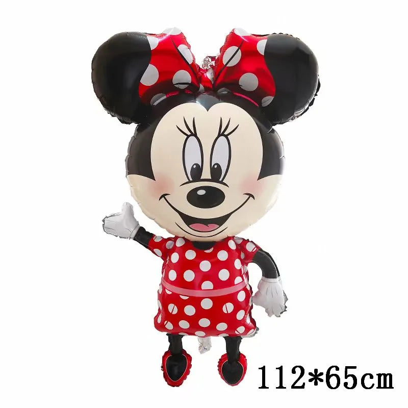 Giant Mickey Minnie Mouse Balloons Disney Cartoon Foil Balloon Baby Shower Birthday Party Decorations Kids Classic Toys Air Gift