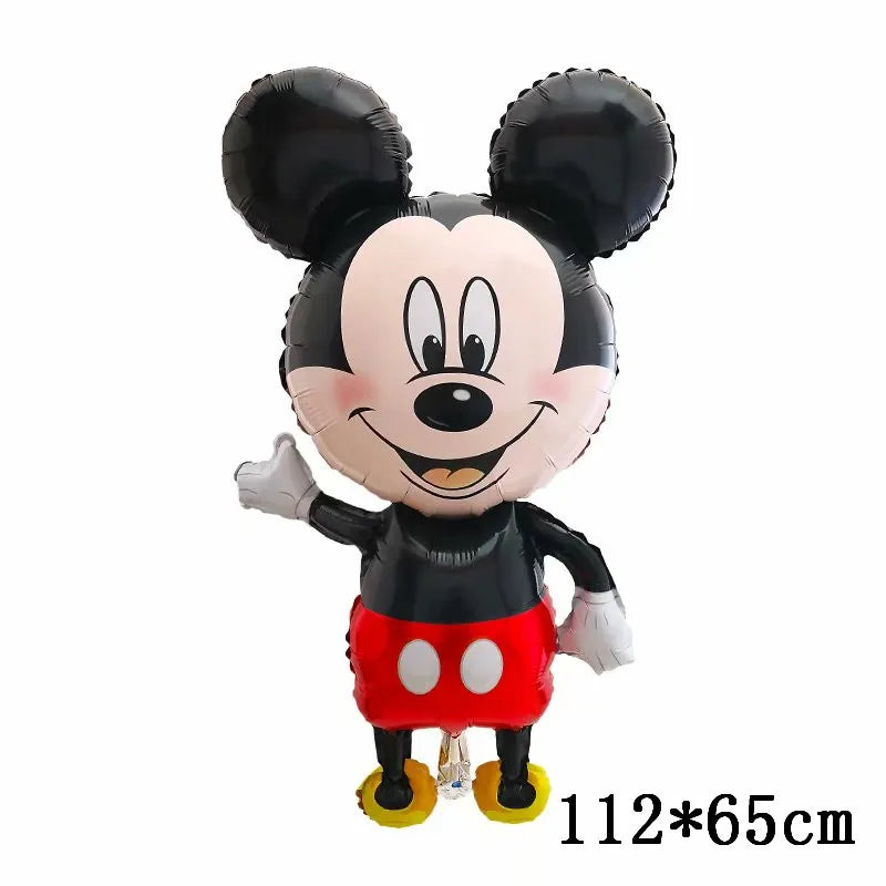Giant Mickey Minnie Mouse Balloons Disney Cartoon Foil Balloon Baby Shower Birthday Party Decorations Kids Classic Toys Air Gift